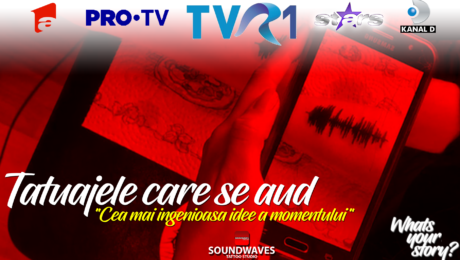 Tatuaje audio - Soundwaves Tattoo - Reportaj TVR1